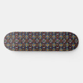 Ecuadorian Stain Glass Skateboard (Horizontal)