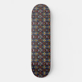 Ecuadorian Stain Glass Skateboard (Vorderseite)