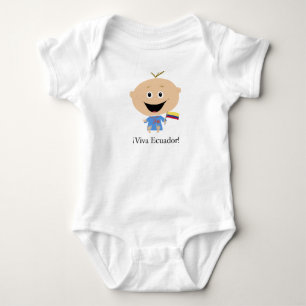 Ecuadorianer kleiner Junge - Baby Strampler