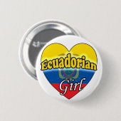 Ecuadorianerin Button (Vorne & Hinten)