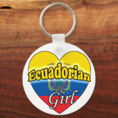 Ecuadorianerin Schlüsselanhänger (Vorderseite)