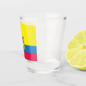 Ecuadorianflagge Schnapsglas (Rechts)