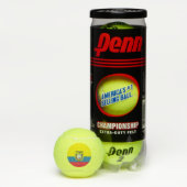 Ecuadorianflagge Tennisbälle (Box)