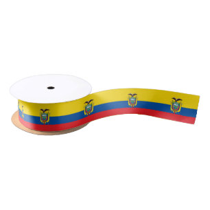 Ecuadorianflaggenband Satinband