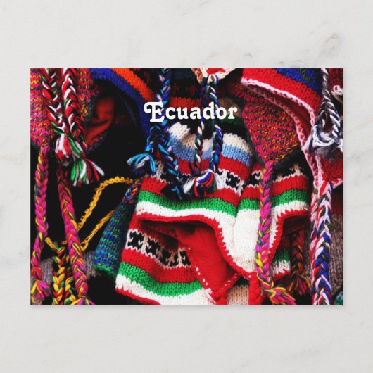 ecuadorianisch postkarte (Vorderseite)