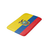 Ecuadorianische Flagge Badematte (Schrägansicht)