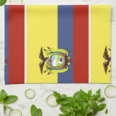 ecuadorianische Flagge Handtuch (Gefaltet)