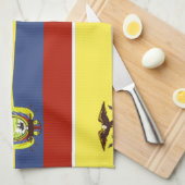 ecuadorianische Flagge Handtuch (Viertel Falte)