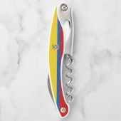 Ecuadorianische Flagge Kellnermesser (Rückseite)