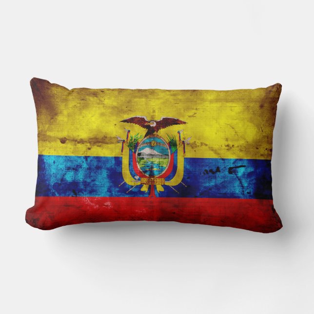 Ecuadorianische Flagge Lendenkissen (Vorderseite)