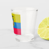 Ecuadorianische Flagge Schnapsglas (Rechts)