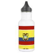 ecuadorianische Flagge Trinkflasche (Links)