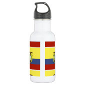 ecuadorianische Flagge Trinkflasche (Rückseite)
