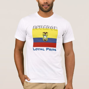 Ecuadors männlicher T - Shirt-loyaler Stolz T-Shirt