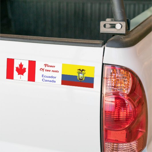 ecuaradorianisch-kanadische Autoaufkleber (Auf Lkw)