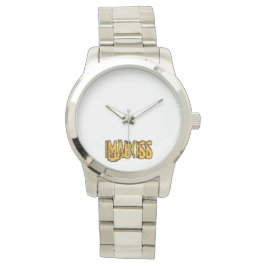 Eczentrische Wege Armbanduhr