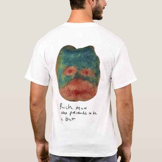 Eczentrisches Zeichen T-Shirt (Rückseite)
