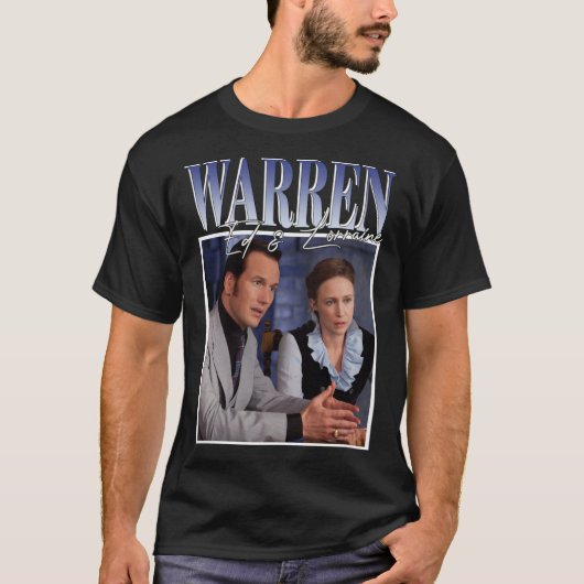 Ed &Amp; Lorraine Warren Classic T - Shirt (Vorderseite)