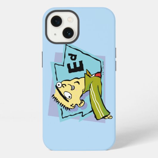 Ed Charakter-Grafik iPhone Hülle (Rückseite)