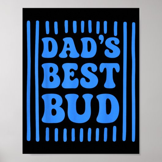 Ed Dads Bud Jungen Jugend Kinder Vatertag Poster (Vorne)