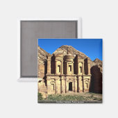 'Ed-Deu', Tempel, Petra, Jordanien Magnet (Vorderseite/Rückseite)