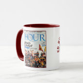 Ed Ducker Forever! Kastanienbraun Tasse (Vorderseite Links)