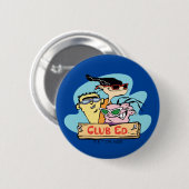 Ed, Edd, n Eddy - Club Ed Button (Vorne & Hinten)