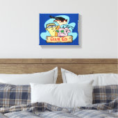Ed, Edd, n Eddy - Club Ed Leinwanddruck (Insitu (Schlafzimmer))
