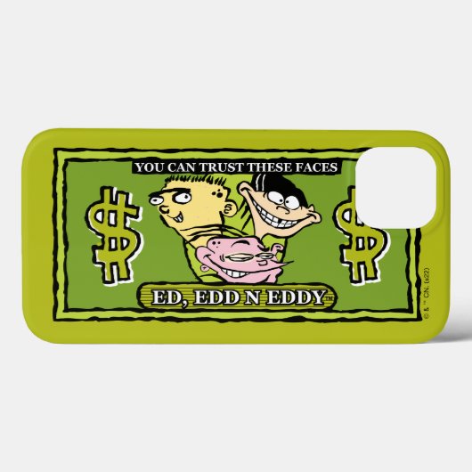 Ed, Edd, n Eddy Dollar Bill Case-Mate iPhone Hülle (Rückseite (Horizontal))