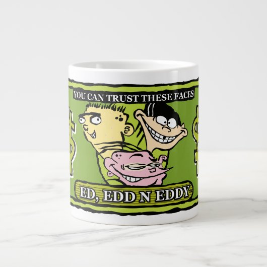 Ed, Edd, n Eddy Dollar Bill Jumbo-Tasse (Vorderseite)