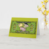 Ed, Edd, n Eddy Dollar Bill Karte (Gelbe Blume)