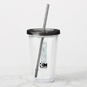 Ed, Edd, n Eddy - Ed Heads Acryltrinkbecher (Rückseite)