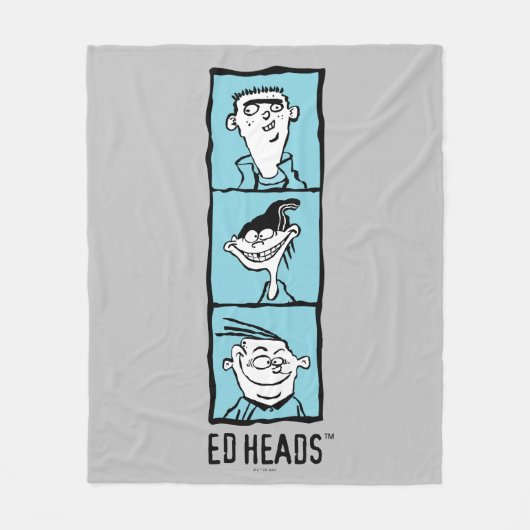Ed, Edd, n Eddy - Ed Heads Fleecedecke (Vorderseite)