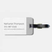 Ed, Edd, n Eddy - Ed Heads Gepäckanhänger (Rückseite horizontal)