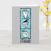 Ed, Edd, n Eddy - Ed Heads Karte (Gelbe Blume)