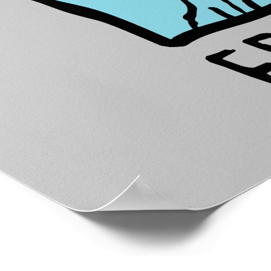 Ed, Edd, n Eddy - Ed Heads Poster (Ecke)