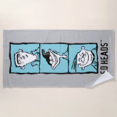 Ed, Edd, n Eddy - Ed Heads Strandtuch (Vorderseite)
