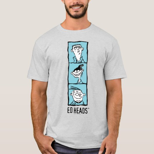 Ed, Edd, n Eddy - Ed Heads T-Shirt (Vorderseite)
