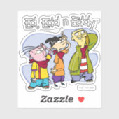 Ed, Edd, n Eddy Hand Signs Aufkleber (Blatt)