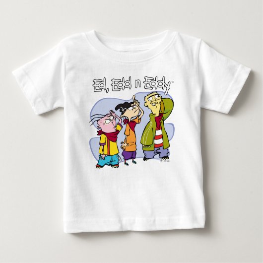 Ed, Edd, n Eddy Hand Signs Baby T-shirt (Vorderseite)