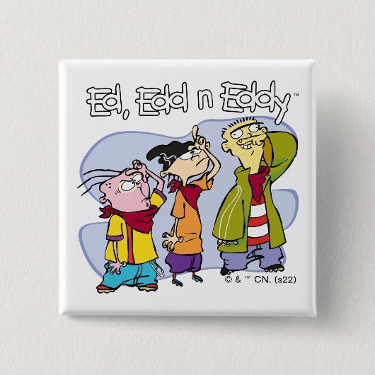 Ed, Edd, n Eddy Hand Signs Button (Vorderseite)