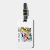 Ed, Edd, n Eddy Hand Signs Gepäckanhänger (Vorderseite vertikal)