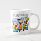 Ed, Edd, n Eddy Hand Signs Jumbo-Tasse (Rechts)