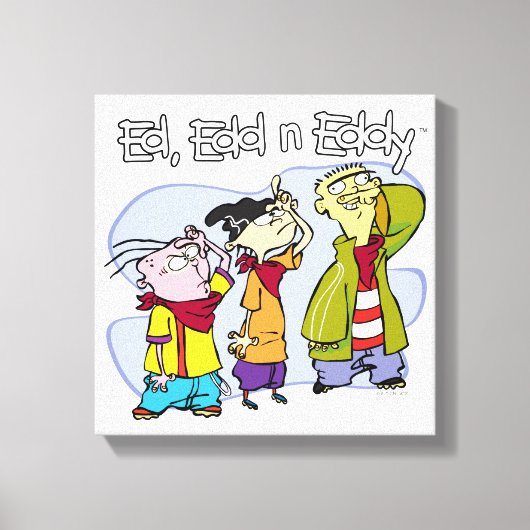 Ed, Edd, n Eddy Hand Signs Leinwanddruck (Vorderseite)