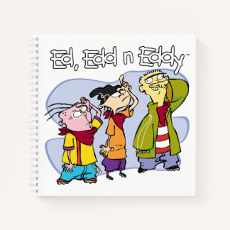 Ed, Edd, n Eddy Hand Signs Notizblock