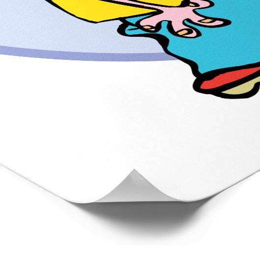 Ed, Edd, n Eddy Hand Signs Poster (Ecke)