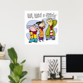 Ed, Edd, n Eddy Hand Signs Poster (Heimbüro)