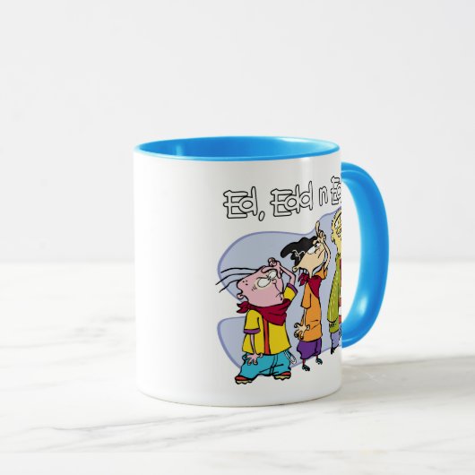 Ed, Edd, n Eddy Hand Signs Tasse (VorderseiteRechts)