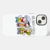 Ed, Edd, n Eddy Handzeichen iPhone Hülle (Rückseite (Horizontal))
