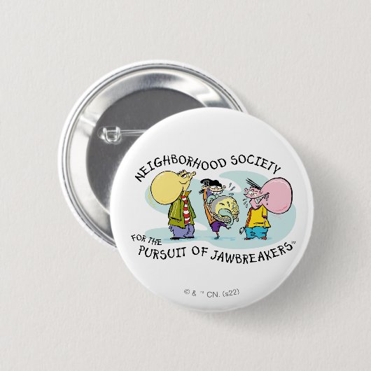 Ed, Edd, n Eddy - Jawbreakers Button (Vorne & Hinten)